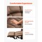 Large Brown Power Lift Recliner Chair Heat Massage Dual Motor